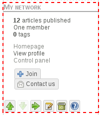 Community network block Community network block