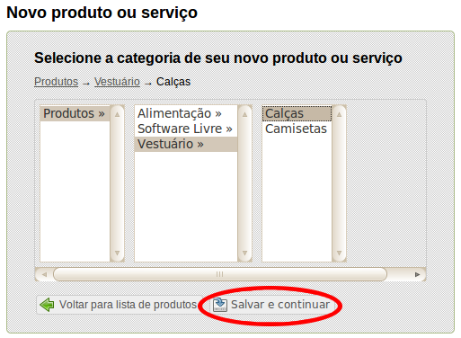 Last category of product Last category of product