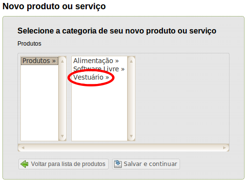 Second category of product Second category of product