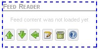 Feed reader block Feed reader block