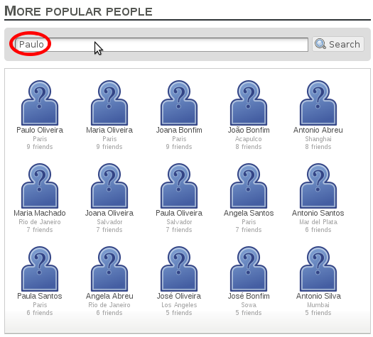 More popular people search field More popular people search field