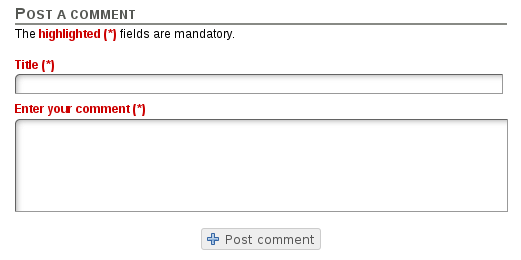 Box for comments open when logged in Box for comments open when logged in