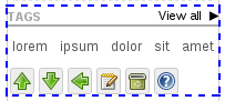 Tags block Tags block