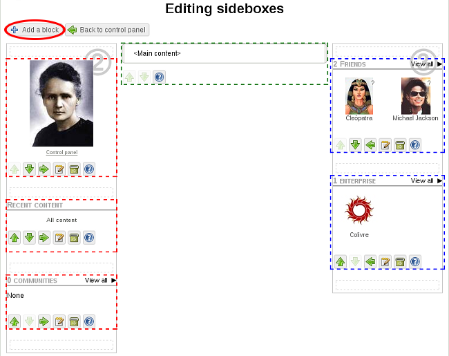 Edit sideboxes Edit sideboxes