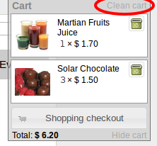 Cleaning cart
