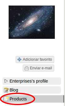Link to the products list